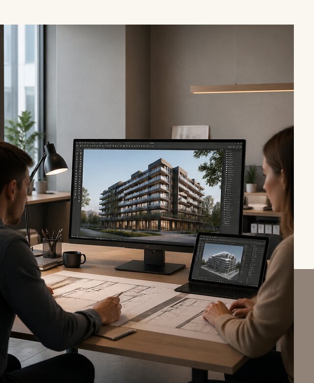 3D визуализация архитектуры и объектов строительства в Ельце