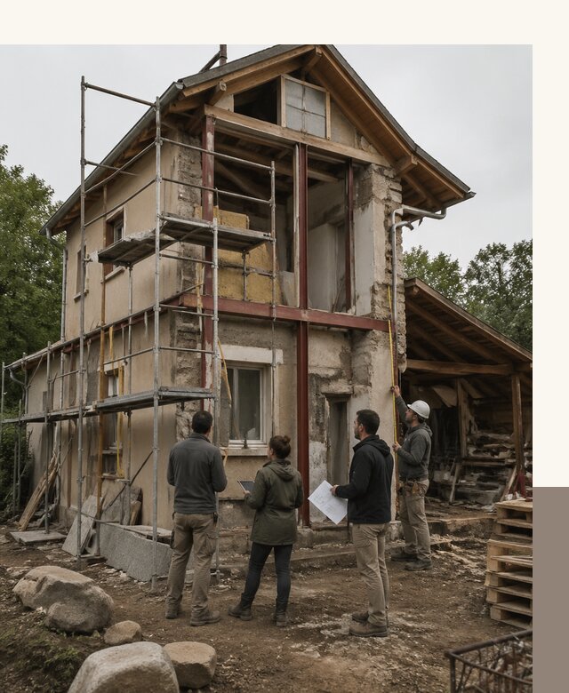 Реконструкция загородного дома под ключ в Ельце от бюро
