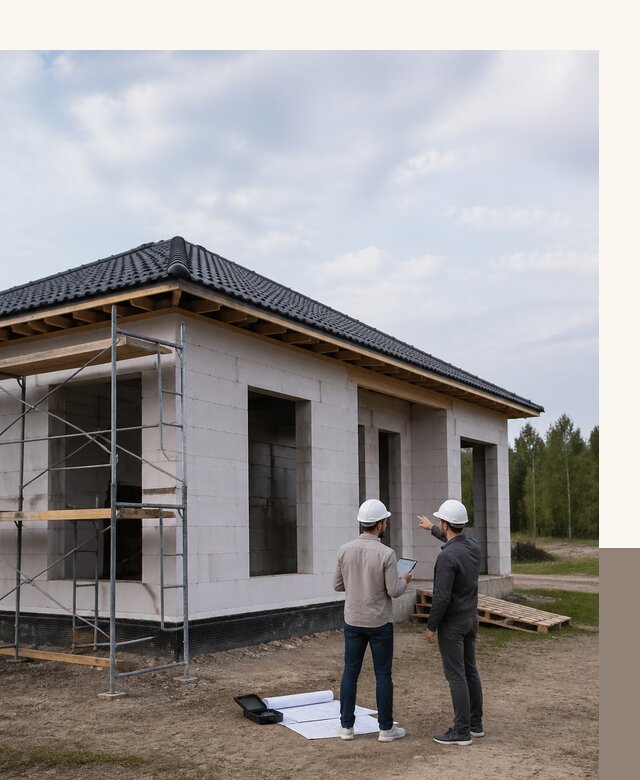 Проектирование одноэтажных домов из газобетона в Ельце